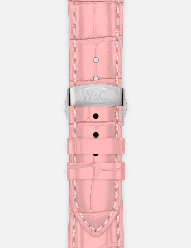 Michele watch hot sale pink face