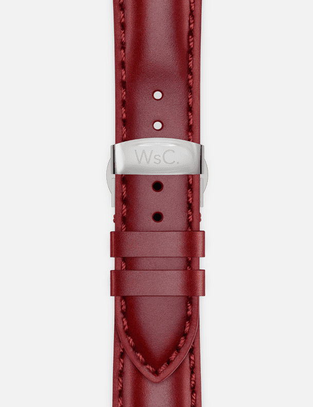 WsC® Defiant Red Apple Watch Strap The Watch Strap Co.