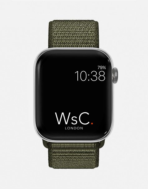 Apple Watch Sport Loop Khaki Green