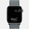 Apple Watch Sport Loop Moonstone Grey