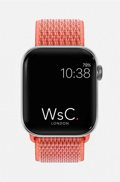 Apple Watch Sport Loop Tangerine Category
