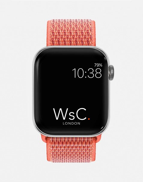 Apple Watch Sport Loop Tangerine