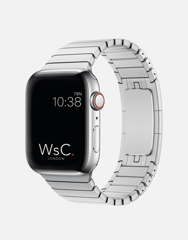 WsC Link Bracelet Apple Watch Strap Silver