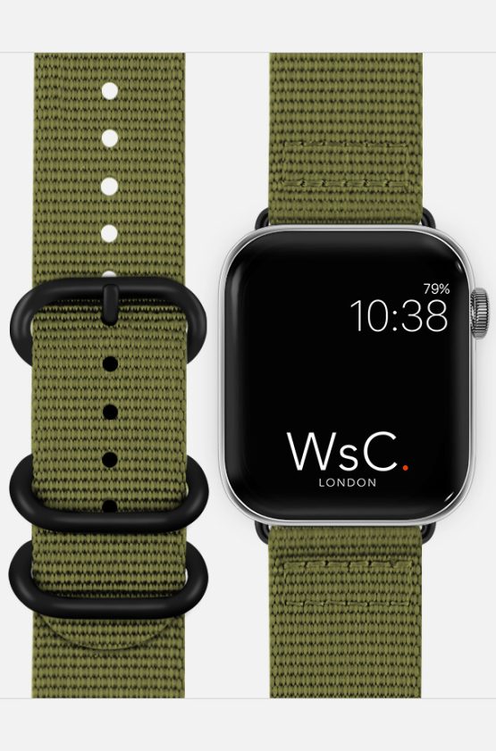 NATO Apple Watch Strap - Khaki