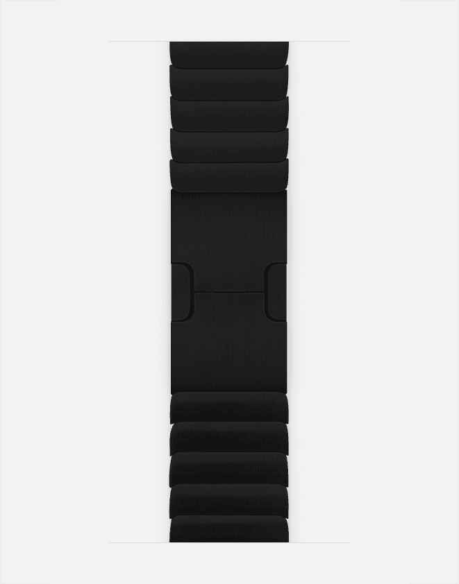 WsC Link Bracelet - Apple Watch Strap - Space Black