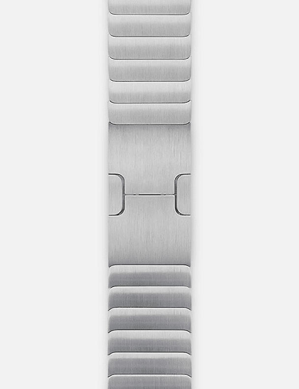 WsC Link Bracelet Apple Watch Strap - Silver Single