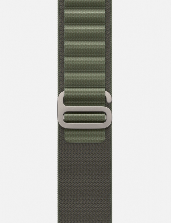 Alpine Apple Watch Ultra Strap Green Single