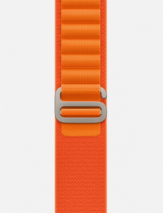Alpine Apple Watch Ultra Strap Orange Single
