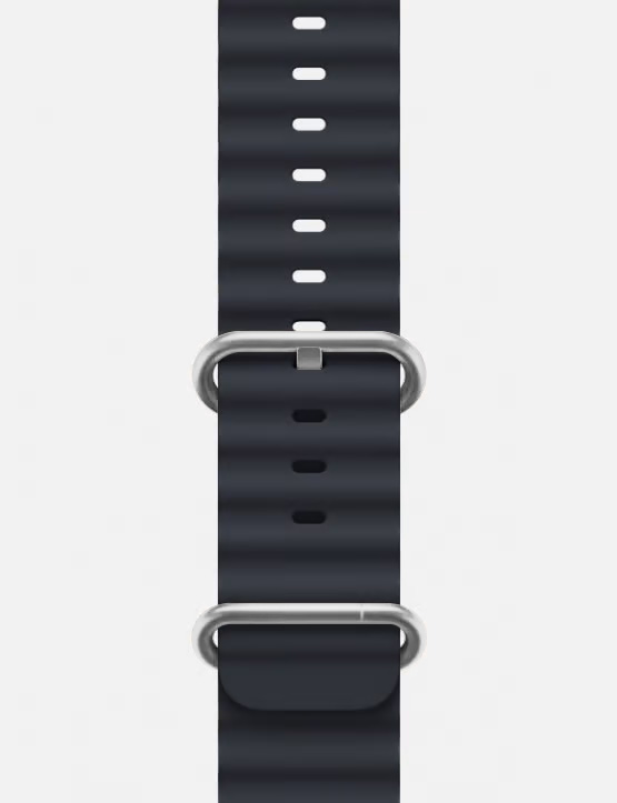 Ocean Band Apple Watch Ultra Strap Midnight Blue Featured