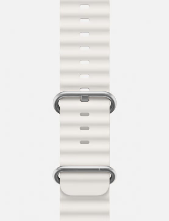 Ocean Band Apple Watch Ultra Strap White Featured