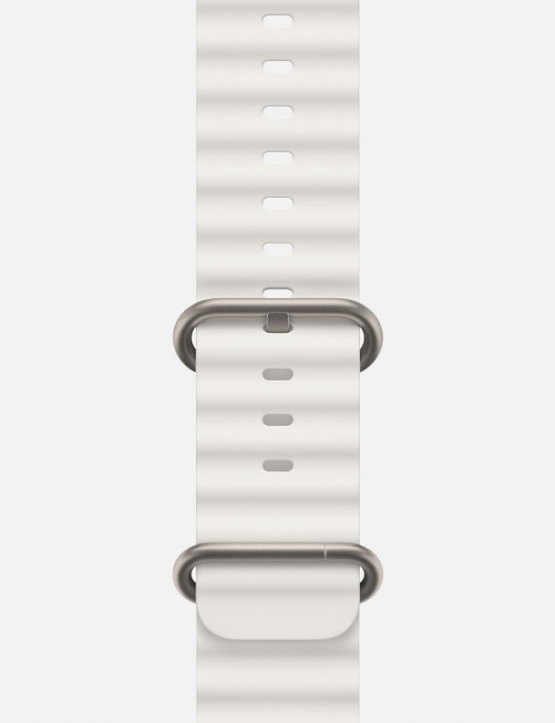 Ocean Band Apple Watch Ultra Strap White Featured