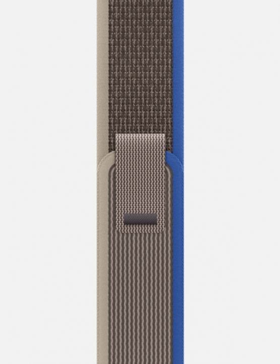 Trail Loop Apple Watch Ultra Strap Blue/Grey Single